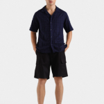 Resort Collar Cotton Linen Shirt