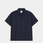 Resort Collar Cotton Linen Shirt