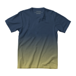 Knock Men’s Mustard Blue Round Neck Jersey T-Shirt