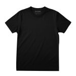 Knock Men’s Black Round Neck Jersey T-Shirt