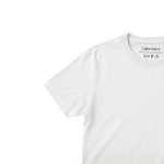 Knock Men’s White Round Neck Jersey T-Shirt