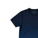 Knock Men’s Blue Round Neck Jersey T-Shirt