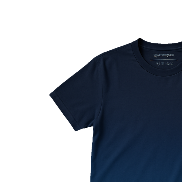 Knock Men’s Blue Round Neck Jersey T-Shirt